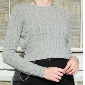 BRANDY MELVILLE Grey Olsen Sweater